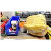 Image 3 : LARGE LOT OF SAFETY GEAR; CAUTION TAPE, GRIPSURE STRAPS, AIR HORNS AND MORE