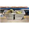 Image 1 : 2 GARBAGE BINS OF LIFTING STRAPS