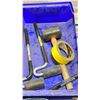 Image 2 : BLACK JACK 6 TON HYDRAULIC BOTTLE JACK, TRITON 12" COMBINATION SQUARE SET, ALLEN KEYS, ROLLERS AND
