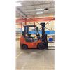 Image 1 : TOYOTA 7FGCU30 FORKLIFT ORANGE VIN 6316
