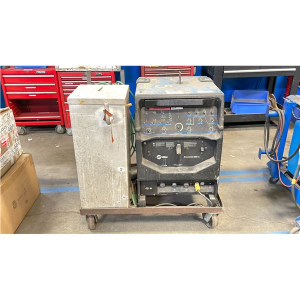 MILLER SYNCROWAVE 350LX ARC WELDING POWER SOURCE ON CART
