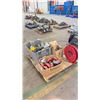 Image 2 : LARGE CASTOR WHEELS, LIFELINES AND AIR HOSE REEL