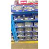 Image 2 : ENTIRE RACK OF ASSORTED NUTS, BOLTS AND FITTINGS, MOSTLY CUSTOM/INDUSTRIAL USE