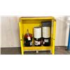 Image 2 : JUSTRITE FLAMMABLE LIQUID STORAGE CABINET APPROX. 43"ACROSS X 18"WIDE X 44"HIGH