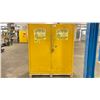 Image 1 : EAGLE MODEL HAZ1955 HAZARDOUS GOODS STORAGE CABINET APPROX. 57"ACROSS X 32" WIDE X 65" HIGH