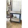 Image 1 : 2 TIER METAL CART WITH BRACE