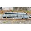Image 2 : GALVANIZED CANTILEVER RACKING SYSTEM, 2 UPRIGHTS, 2 BASES, 12 ARMS, AND BACK SPREADER