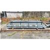 Image 2 : GALVANIZED CANTILEVER RACKING SYSTEM, 2 UPRIGHTS, 2 BASES, 12 ARMS, AND BACK SPREADER