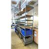Image 2 : GREY METAL SHELF RACKING SYSTEM - APPROX.150" ACROSS X 25" WIDE X 108" HIGH