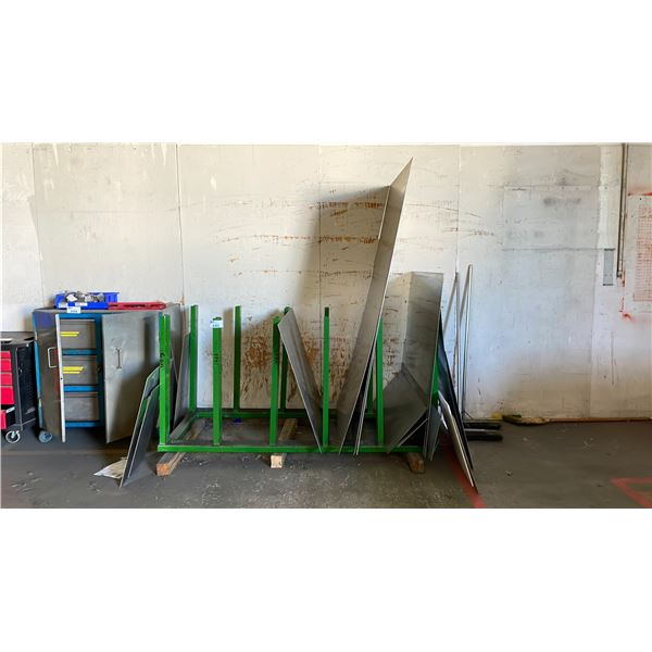 APPROX 5.5' METAL RACK