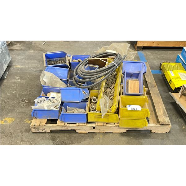 PALLET OF ASSORTED FASTENERS AND HARDWARE