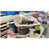 Image 2 : PALLET FULL OF ASSORTED SPOOLS OF ELECTRICAL WIRING