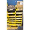 Image 2 : LARGE VOLUME OF PARTS BINS WITH CONTENTS; SS FITTINGS, NUTS, BOLTS AND CASTER WHEELS
