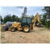 Image 3 : 1996 Ford Model 555D Backhoe s/n: 37052 6500 hrs on a rebuilt Engine, c/w Front Bucket Forks, New Se