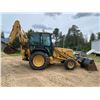 Image 6 : 1996 Ford Model 555D Backhoe s/n: 37052 6500 hrs on a rebuilt Engine, c/w Front Bucket Forks, New Se