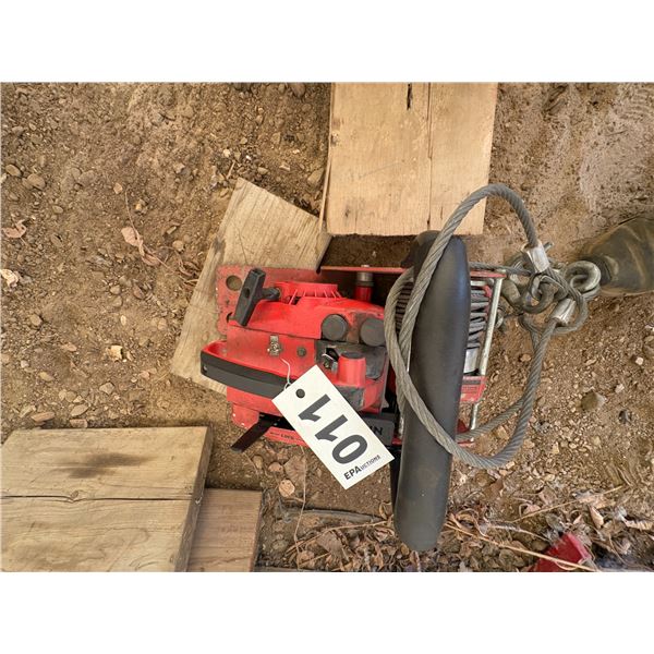 Gas Powered Winch (Run's) needs to be set