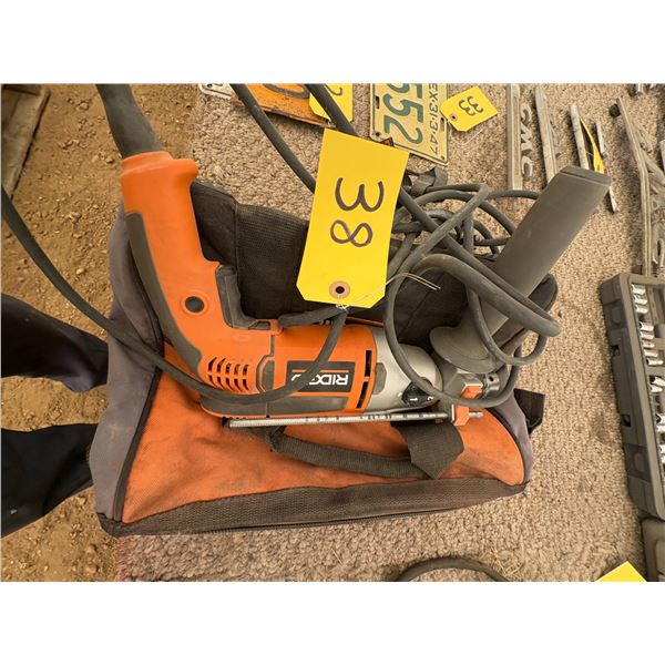 Rigid Elec. Drill & Case