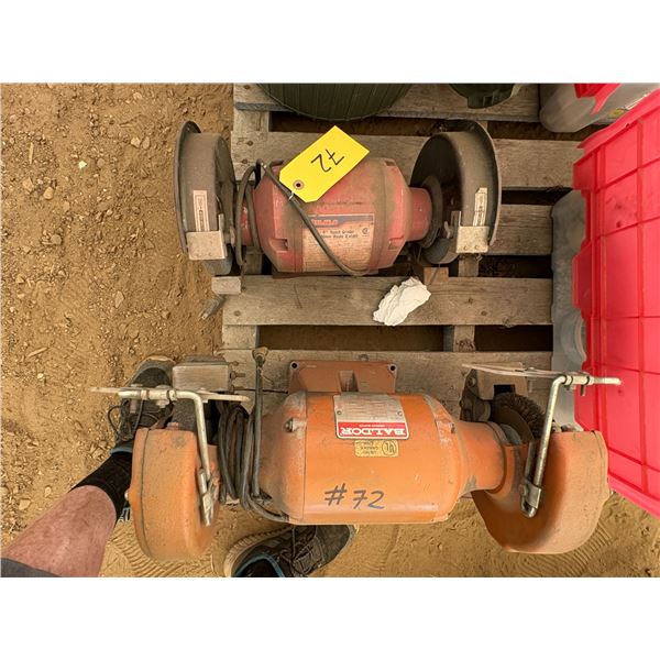 2- 8in. Bench Grinder