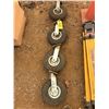 Image 1 : 4 Small Cart Tires