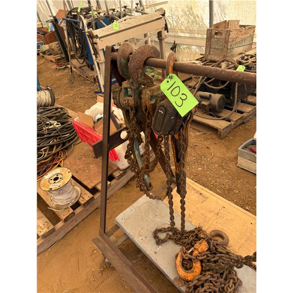 2 - Chain Com-alongs