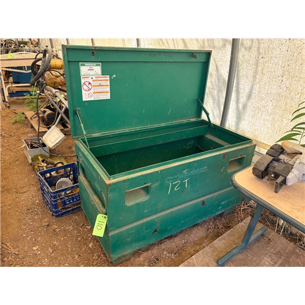 Green Steel Tool Box