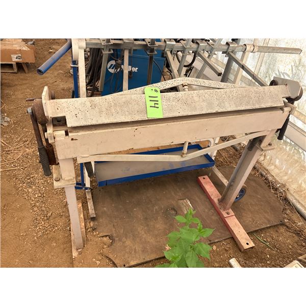 Sheet Metal Brake