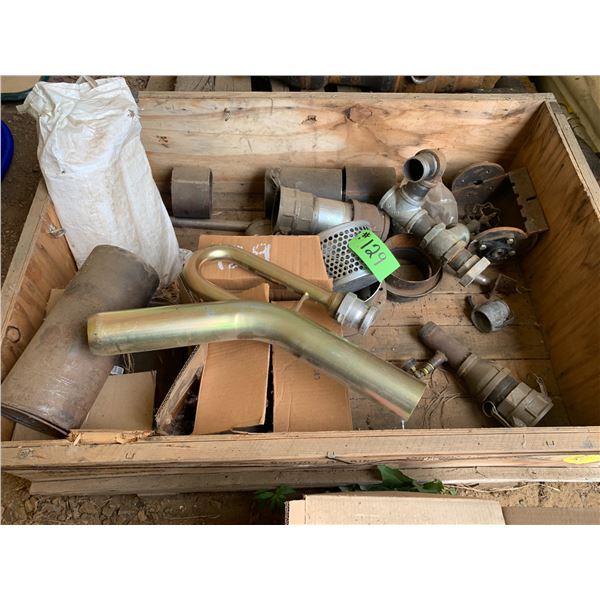 Misc., hyd Camloc, Pipe Fittings, Suction Dredge, 3in. Nozzle (used in Gold Mining)