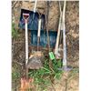 Image 2 : One Lot of Tools, Shovels, Bars, Picks, etc.,