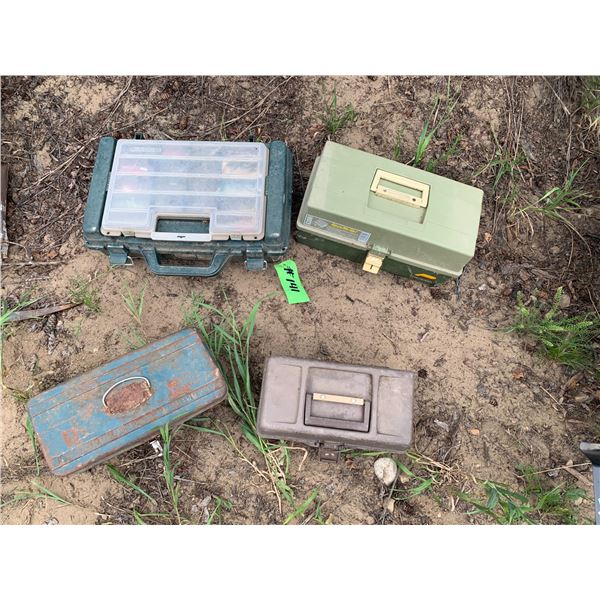 4 - Boxes of Fishing Tackle