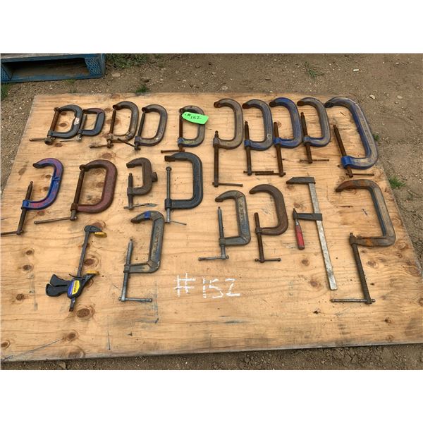 Approx., 20 Various C- Clamps