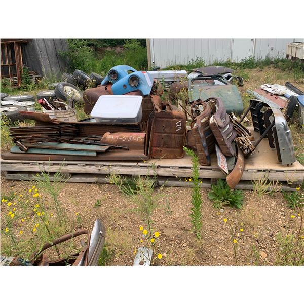 1947-1953 GM Running Boards, Grills, Headlights, Window Frames, Inner Fender Wells