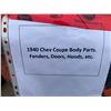Image 2 : 1940 Chev Coupe Body Parts. Fenders, Hoods