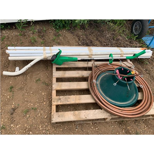 Christmas Tree Stand, 3/4in. Copper Tubing & Weed Waker