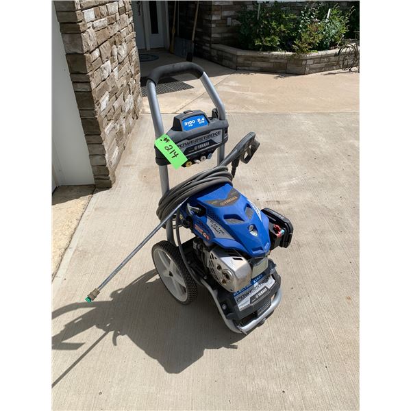 Yamaha Powerstroke Electric Start Pressure Washer 3100 PSI