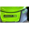 Image 2 : GREENWORKS PRO 21" 80V ELECTRIC LAWN MOWER WITH BATTERY *TESTED WORKING/NO CHARGER/NO BAG*