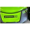 Image 2 : GREENWORKS PRO 21" 80V ELECTRIC LAWN MOWER WITH BATTERY *TESTED WORKING/NO CHARGER*