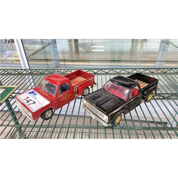 PAIR OF DIE CAST TRUCKS