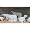 Image 3 : SHELF OF DECORATIVE POLAR BEARS