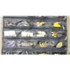 Image 2 : FABRIC JEWELLERY ORGANIZER WITH COSTUME JEWELRY