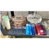 Image 2 : SHELF OF DECORATIVE VASES, BOWLS & MORE