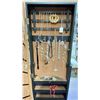 Image 3 : STAND UP MIRROR WITH BUILT IN JEWELLERY ORGANIZER *CONTENTS INCLUDED*