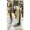 Image 3 : 2 JEWELLERY STANDS WITH COSTUME JEWELLERY