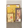Image 2 : STACK OF FRAMED PRINTS