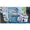 Image 2 : PALLET FILLED WITH - ROBOT VACUUMS, DYSON VACUUM, FABRIC STEAMER, BLENDER, BLOW UP POOL, POOL