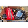 Image 2 : PALLET FILLED WITH - LUGGAGE, DEWALT VACUUM, TOWER FAN & MORE