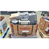 Image 1 : PALLET FILLED WITH - ROBOT VACUUM, TOWER FANS, MIXER, POTS, PANS, PORTABLE AIR CONDITIONERS & MORE
