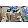 Image 1 : PALLET FILLED WITH - WINDOW AIR CONDITIONER, HUMIDIFIER, ICE MAKER, AIR MATTRESS & MORE