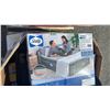 Image 2 : PALLET FILLED WITH - AIR MATTRESS, POPCORN MACHINE, TOWER FANS, PADDLE BOAT, POT/PANS & MORE