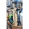 Image 2 : PALLET FILLED WITH - PATIO UMBRELLAS, PORTABLE AIR CONDITIONER, POWER WASHER, TOWER FAN & MORE