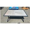 Image 2 : OUTDOOR PATIO TABLE - APPROX. 5' X 3'